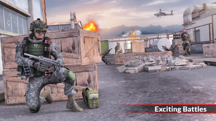 3D Fps Commando Shooting Games