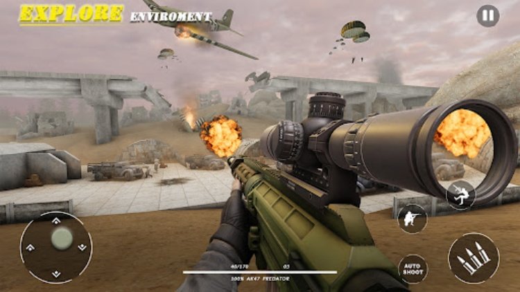 Sniper War: 狙击精英 游戏 战争 真枪 射击