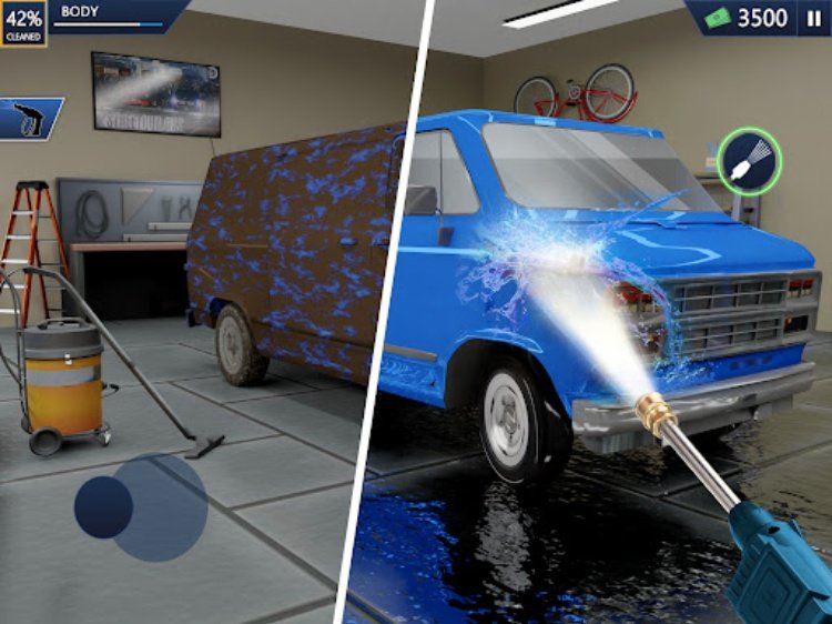 Power Gun  Washing Simulator