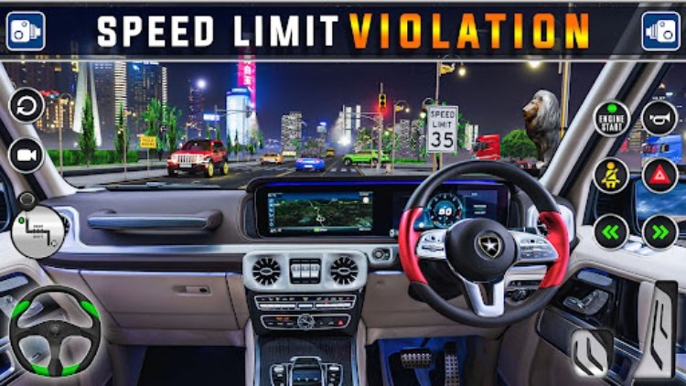 汽车游戏：城市驾驶学校和停车场游戏