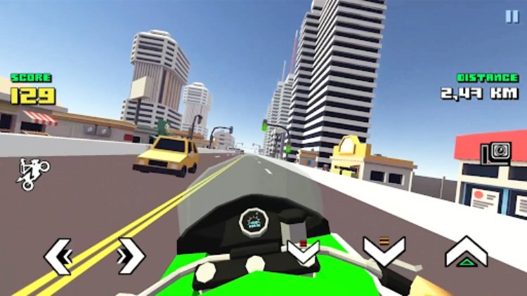 Blocky Moto Racing  摩托车骑士