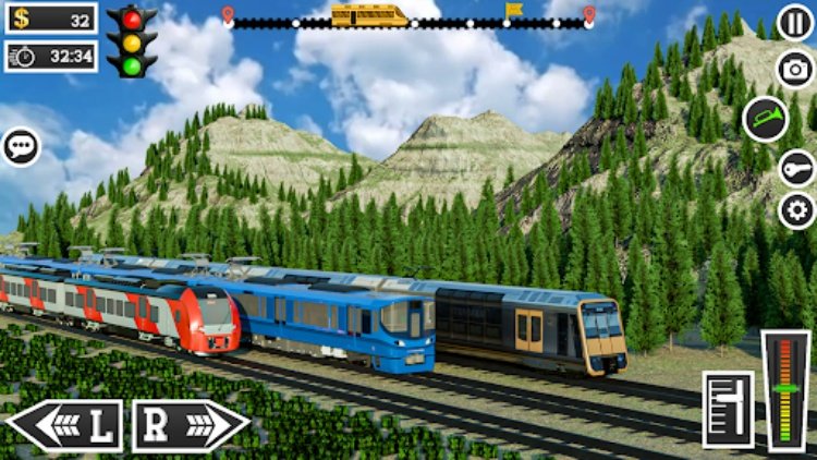 Train Driving Sim 3D