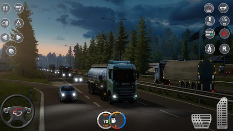 US Oil Tanker Driving Game 3d