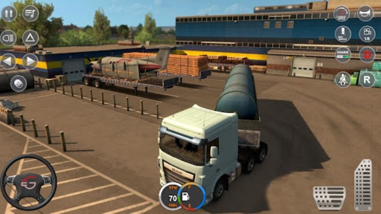US Oil Tanker Driving Game 3d