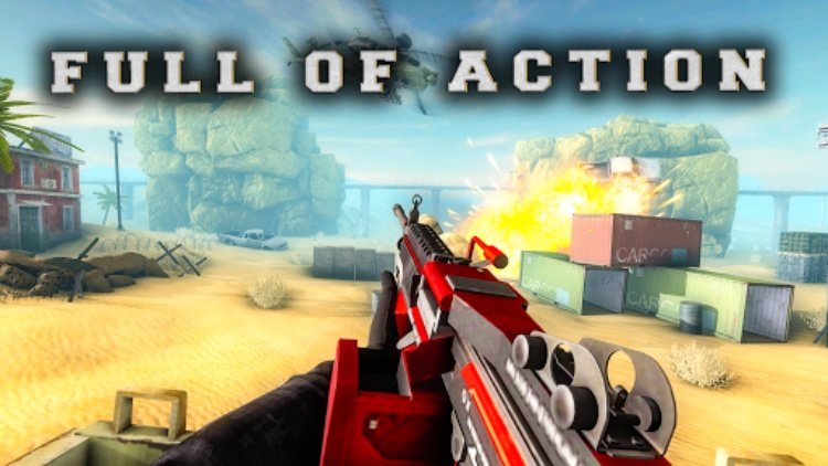 沙漠枪手机枪游戏