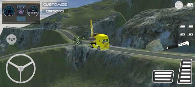 Dangerous Roads Trucker