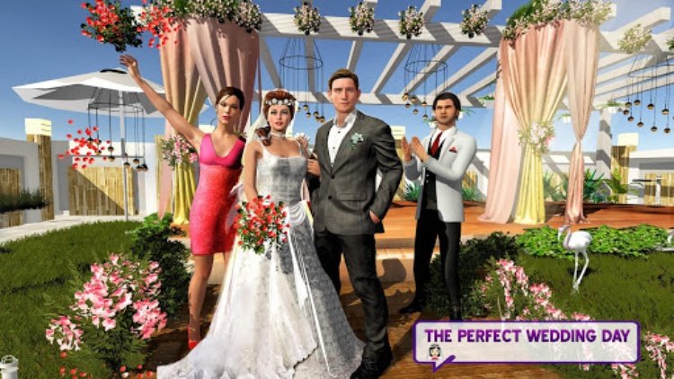 Newlywed Happy Couple Family