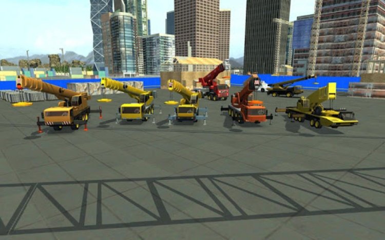 Mobile Crane Simulator