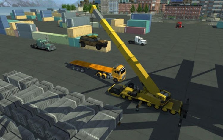 Mobile Crane Simulator