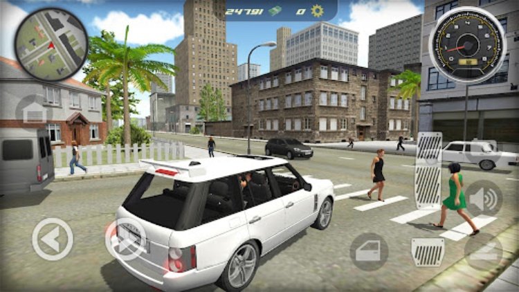 Car Simulator Rover City Drive