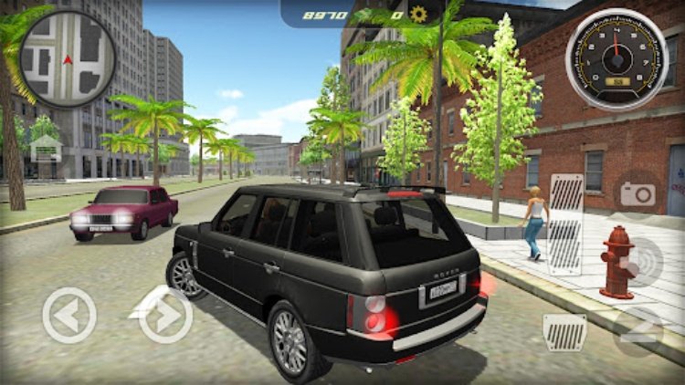 Car Simulator Rover City Drive