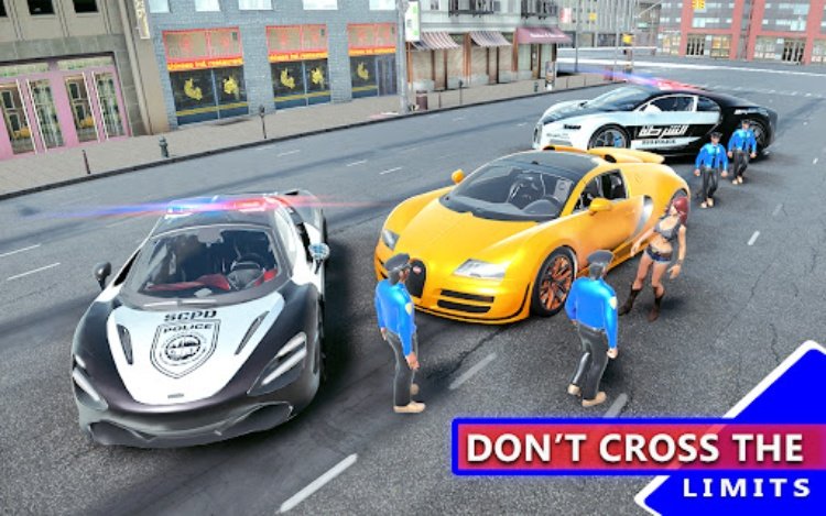超级警车驾驶游戏  警察車