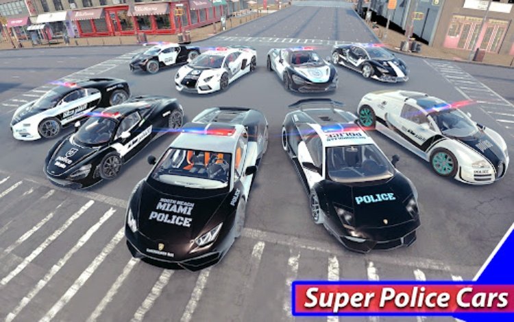 超级警车驾驶游戏  警察車