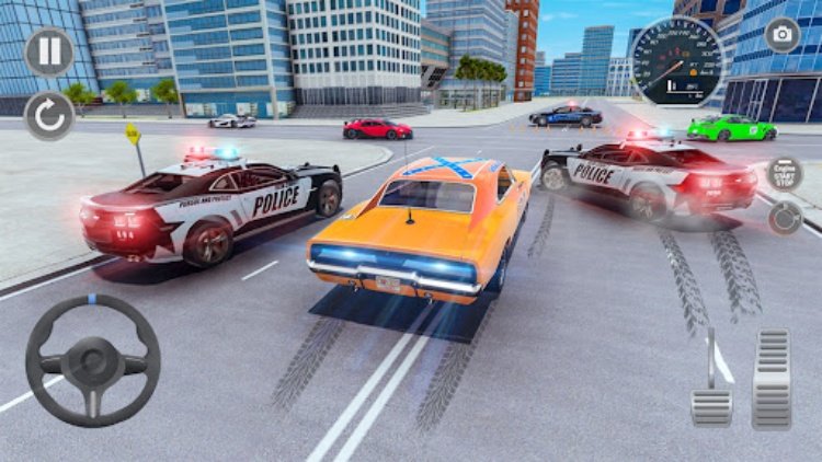 超级警车驾驶游戏  警察車