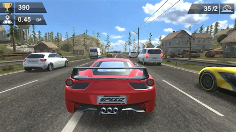 Racing Traffic Car Speed