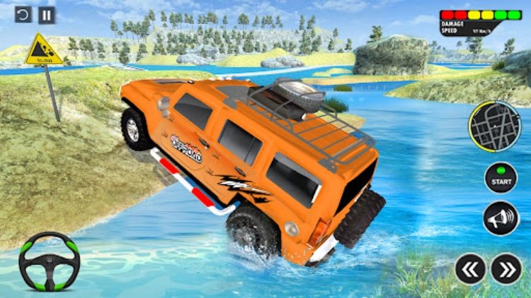 Offroad Jeep Driving Car Games