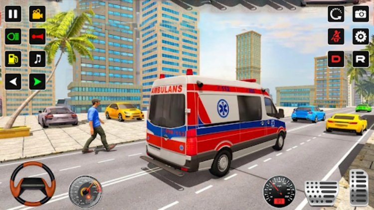 Police Rescue Ambulance Games