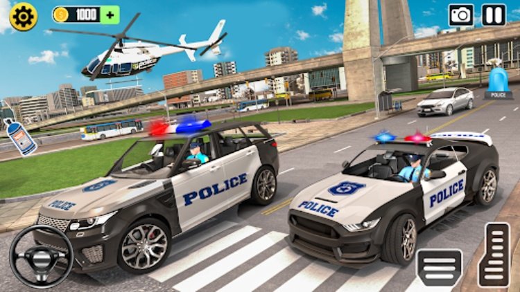 我们警察警察车驾驶