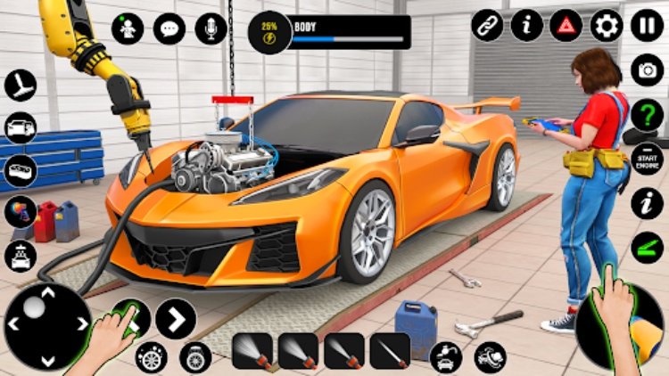 沙皇 洗 车库 服务  Car Games 2022