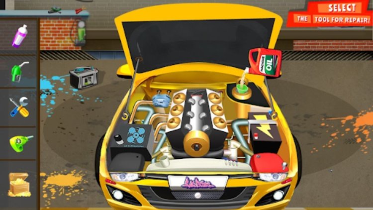 Car Mechanic  Car Wash Games