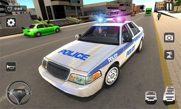 Police Car Driving Mad City