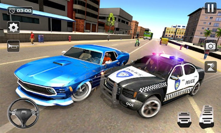 Police Car Driving Mad City
