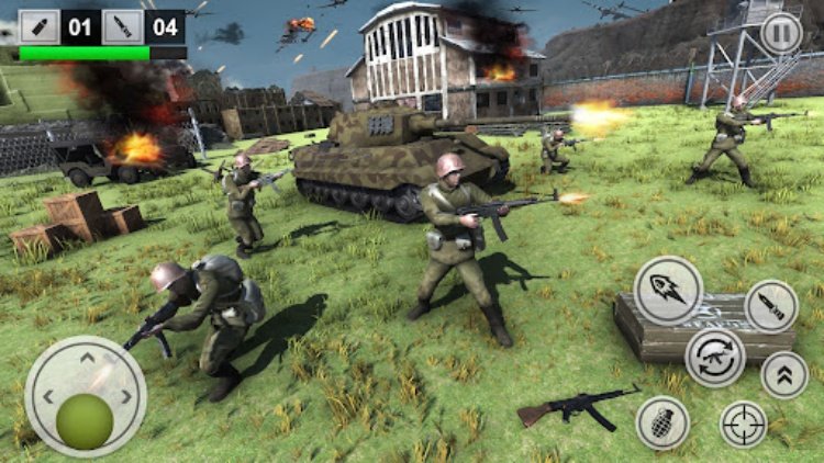World War 2 fps shooting