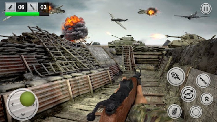 World War 2 fps shooting