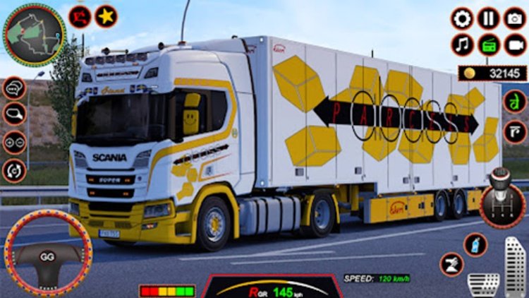 卡车 驾驶 游戏 货物 卡车