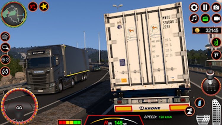 卡车 驾驶 游戏 货物 卡车
