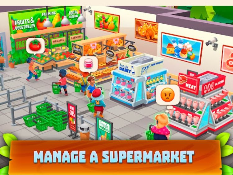 Supermarket Village—Farm Town