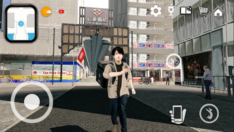 大阪外送员模拟器日本虚拟旅游 3D
