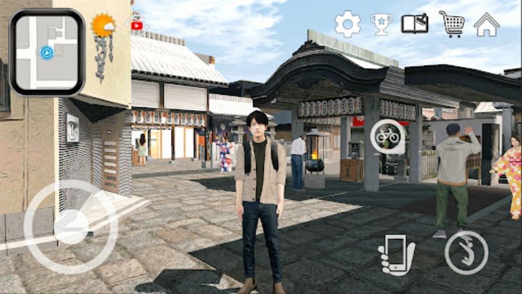 大阪外送员模拟器日本虚拟旅游 3D