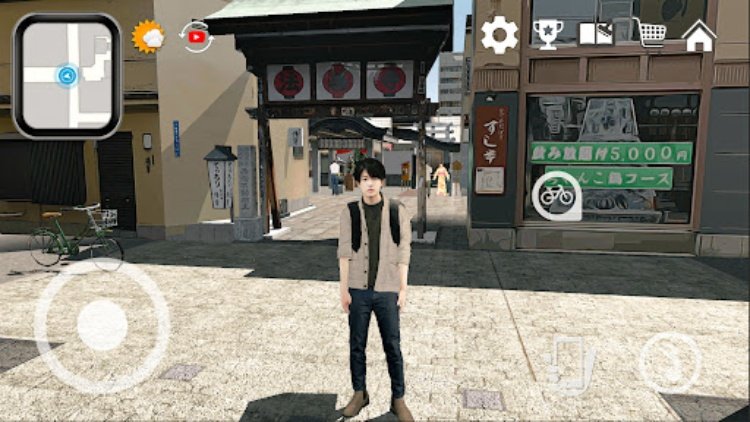 大阪外送员模拟器日本虚拟旅游 3D