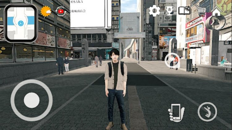 大阪外送员模拟器日本虚拟旅游 3D