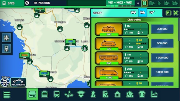Transport INC  Tycoon Manager