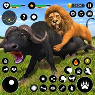 狮子 游戏 动物 模拟器 3d