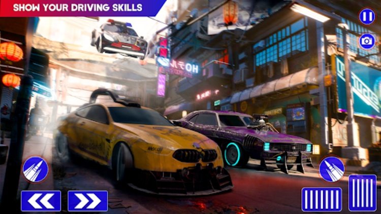 警察 追赶 贼 车 游戏