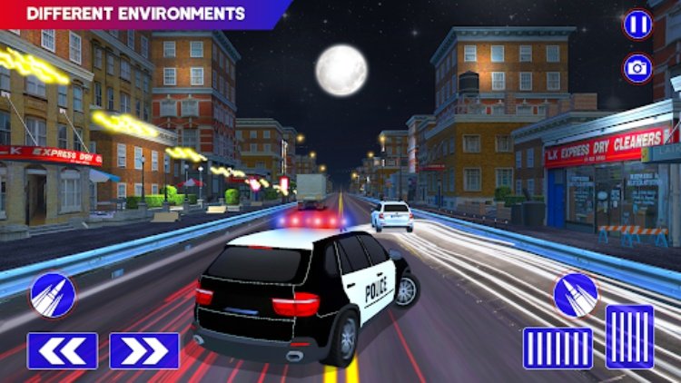 警察 追赶 贼 车 游戏