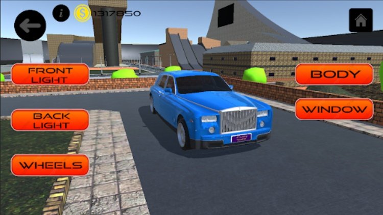 Rolls Royce Limo City Car Game