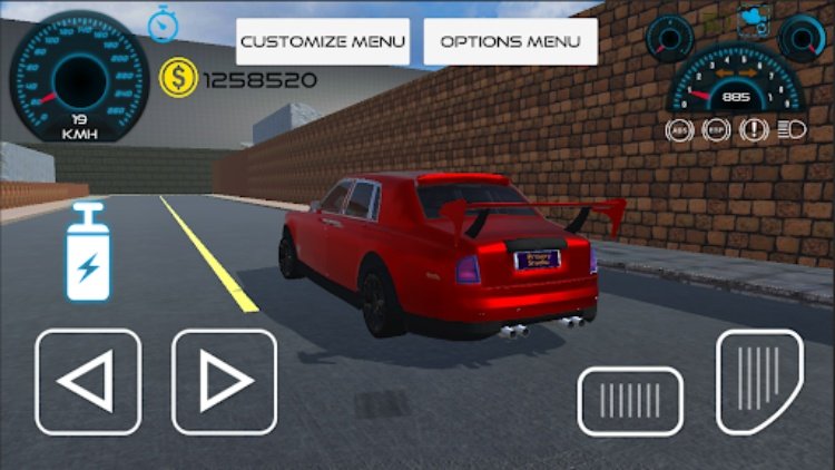 Rolls Royce Limo City Car Game