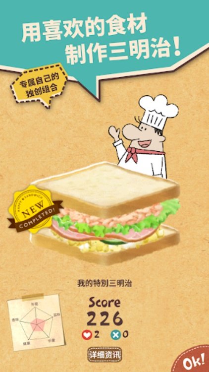 可爱的三明治店 Happy Sandwich Cafe