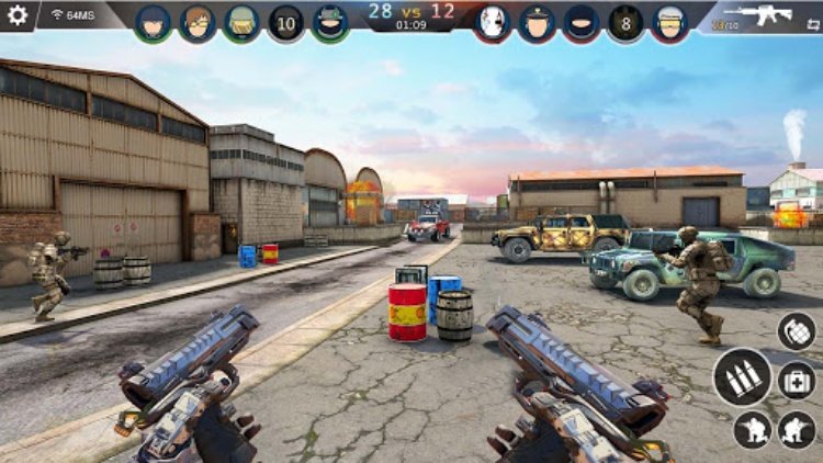 Antiterrorist Squad FPS Games
