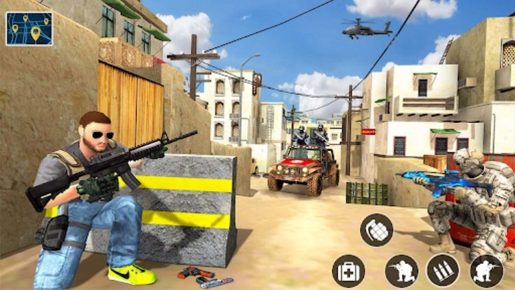 Antiterrorist Squad FPS Games
