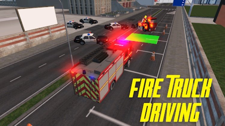 Fire Truck Driving Simulator