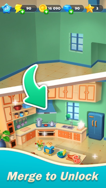 Merge Manor Room Match Puzzle