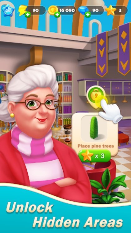 Merge Manor Room Match Puzzle