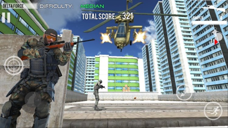 Delta Force Fury: Shooting Gam