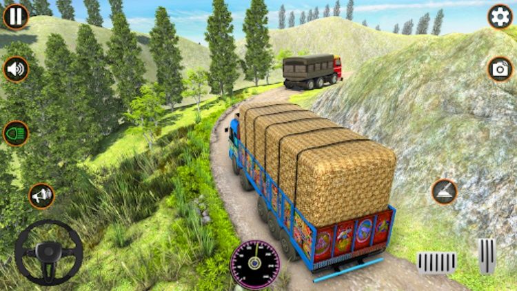 歐洲貨運卡車模擬器遊戲越野 3D