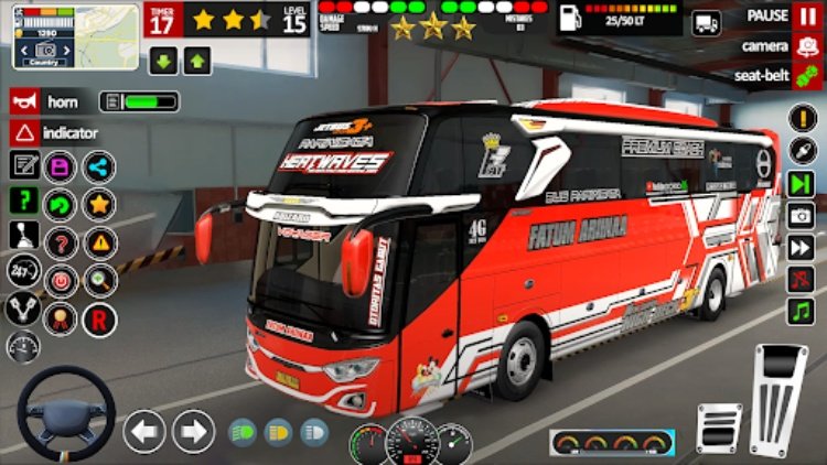 US City Coach Bus Games 3D